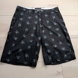 Tattoo Golf Dancing Skulls ProCool Shorts Mens 34 Black Performance 11"